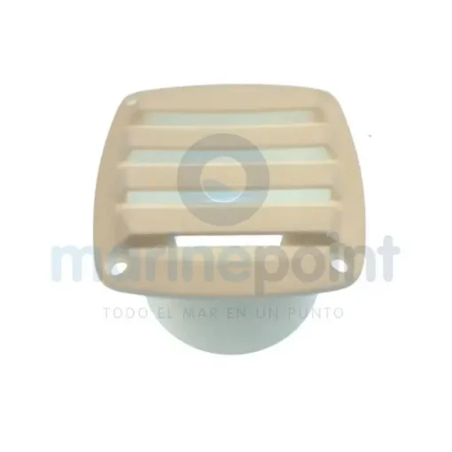 White ABS Ventilation Grille 3-Inch Tube - GS31194 product image