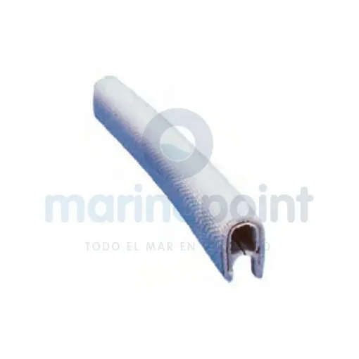 White Reinforced PVC Edge Trim Profile - GS62151 product image