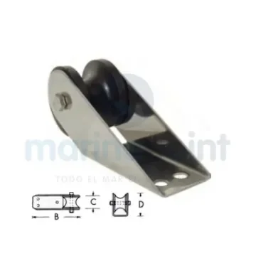 Stainless Steel Bow Guide Pulley - GS70010 product image