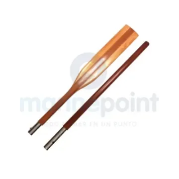Detachable Varnished Wooden Oar with Stainless Steel Joint - GS70030 product image