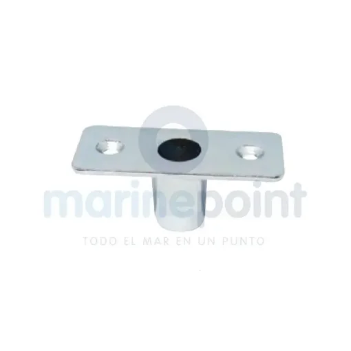 Open Chrome-Plated Brass Bearing Gland for 12 Mm - GS70044 product image