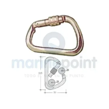X-Large Carabiner Stainless Steel - GS71313B product image