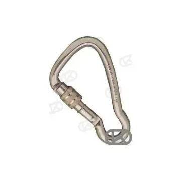 Stainless Steel Open Safety Harness Carabiner - GS71339B product image