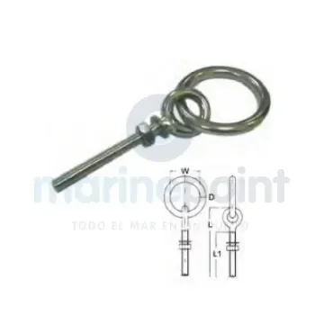 Cancamo Pin with Ring - GS72008B product image
