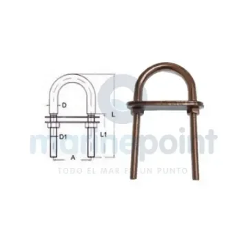Stainless Steel Eye Bolt 8 Mm - GS72030B product image