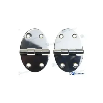 Oval Stainless Steel Hinges 51x35 Mm - GS72194 product image