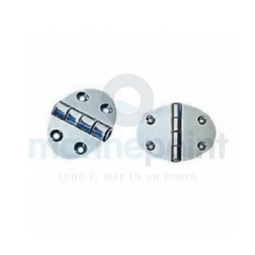 Oval Stainless Steel Hinges 90x56 Mm - GS72197 product image