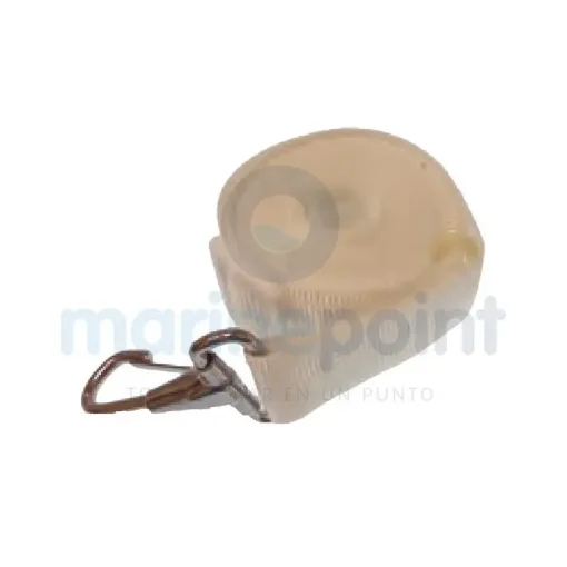 White Adjustable Straps 2.4m X 25mm with Stainless Steel Carabiner - GS72281 product image