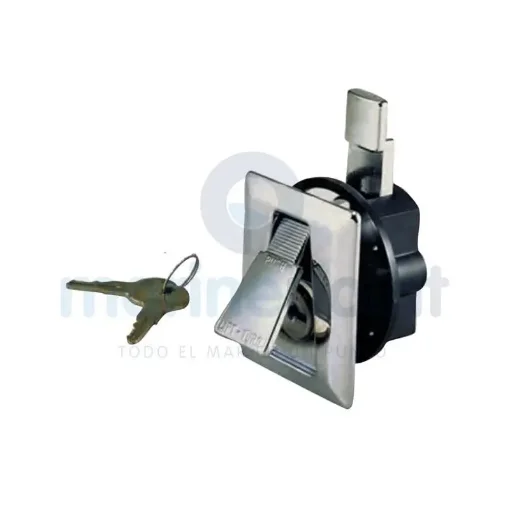 Perko Flush-Mount Lock Chrome-Plated Zinc Ø41mm - GS72355 product image