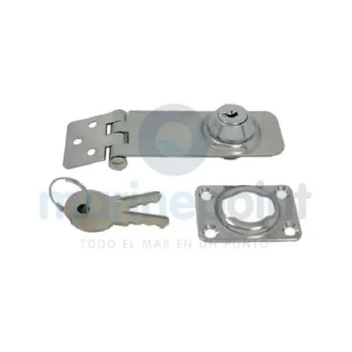 Stainless Steel Key Lock Latch - GS72353 product image