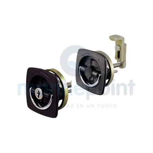 Perko Locking Latch Ø51 Mm for 6–28 Mm Doors - GS72366 product image