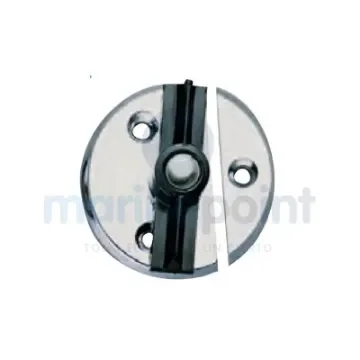 Perko Half Moon Door Latch Ø45 Mm Chrome Brass - GS72362 product image