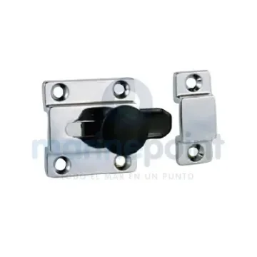 Perko Chrome Brass Door Latch 54x38 mm - GS72363 product image