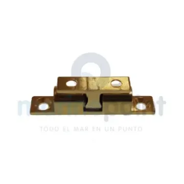 Polished Brass Door Stop for Nautical Use - GS72391 product image