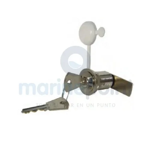 30 Mm Lock with Chrome-Plated Brass and Stainless Steel - GS72382 product image