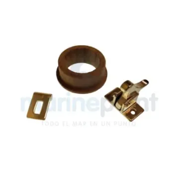 Brass Vent Latch with Teak Ring - GS72398 product image