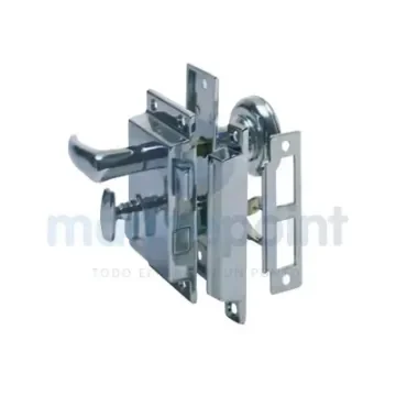 Perko Chrome-Plated Brass Lock with Key - GS72400 product image