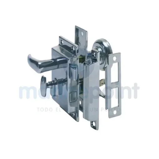 Perko Chrome-Plated Brass Lock with Key - GS72400 product image
