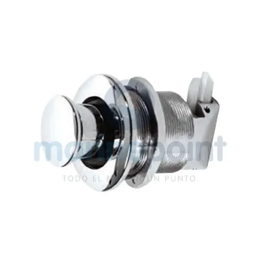 Chrome Plated Push Button Latch Handle - GS72407 product image