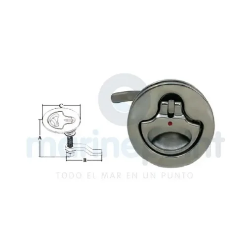 Aisi-316 Stainless Steel Round Handle - GS72417 product image