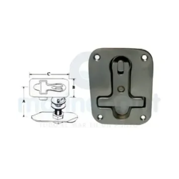 Stainless Steel T-Handle with Key - GS72424 product image