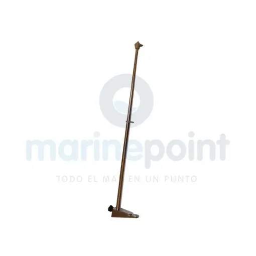 50 Cm Chrome-Plated Brass Flagpole - GS73301 product image