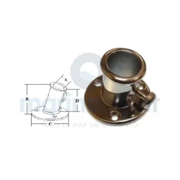 32 Mm Inclined Stainless Steel Base - GS73313 product image