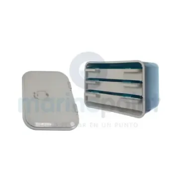 White Abs Nautical Drawer with Compartments - GS75001 product image