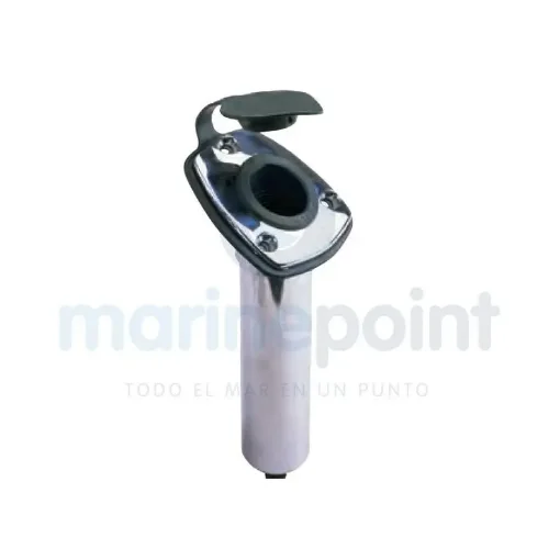 65º Built-In Chrome Bronze and Aluminium Rod Holder - GS75100 product image