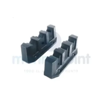 Black Plastic Triple Rod Holder Support - GS75164 product image