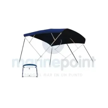 Ocean South Bimini Cruiser Awning, Blue - OCEMA0663B product image