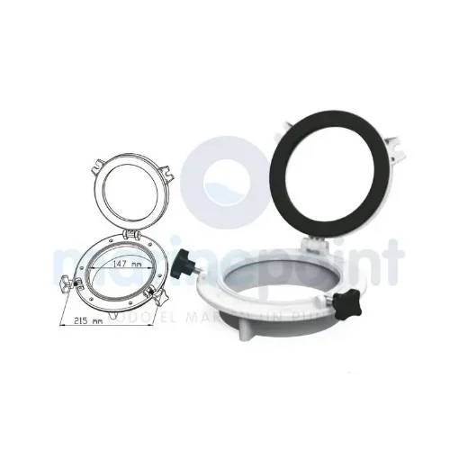 White Round Porthole Ø21 Cm - SFPP101 product image