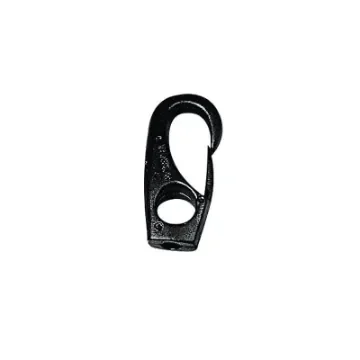 Nuova Rade - Black Nylon 6 Mm Carabiner - 44035 product image
