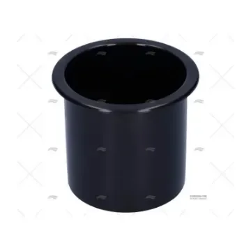 Recessed Coaster, Abs, 3" X 3", Black - 44250809 product image