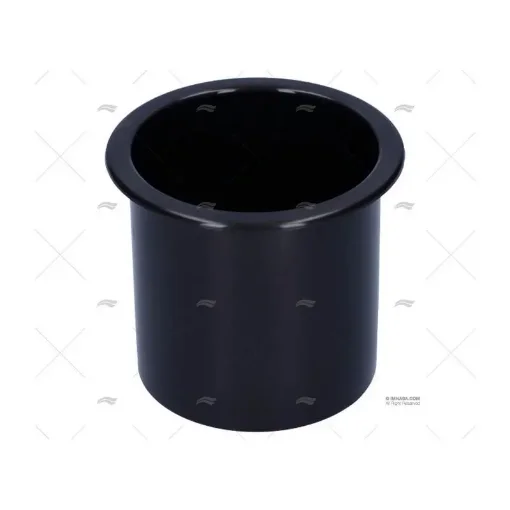 Recessed Coaster, Abs, 3" X 3", Black - 44250809 product image