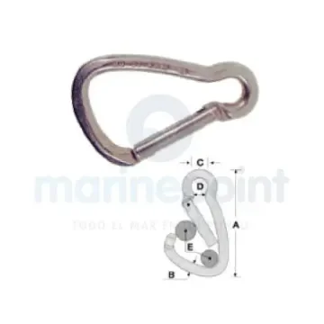 Open Harness Carabiner 10mm - GS71315 product image