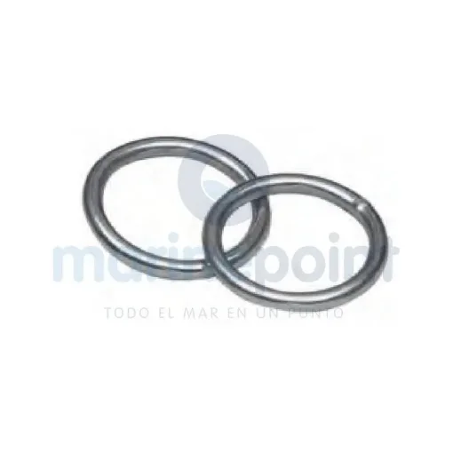 Welded Aisi-316 Stainless Steel Rings, 6X30mm - GS71139 product image