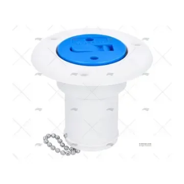 38mm White PVC Deck Water Inlet - 90890011 product image
