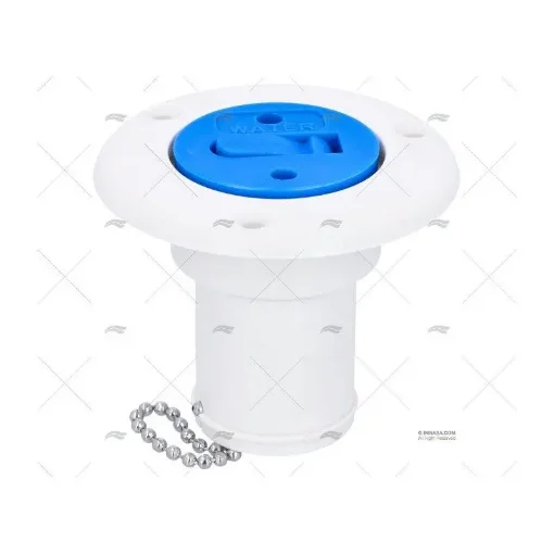 38mm White PVC Deck Water Inlet - 90890011 product image