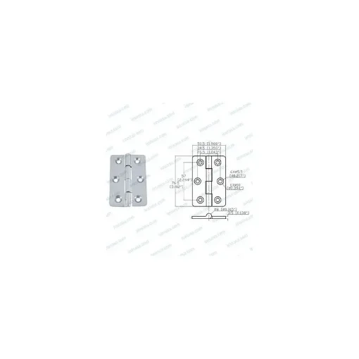 Central Butterfly Hinge - 09121201 product image