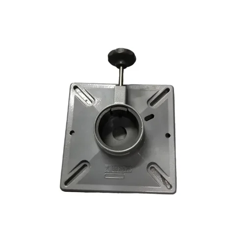 60 Mm Anodized Aluminium Recessed Base - 64085SPZ product image