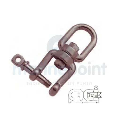 M-6 Turnbuckle with Ring and Shackle - GS71110 product image