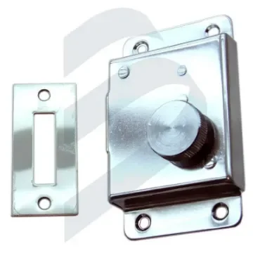 Mortice Lock, Chrome Plated Brass with Meeting - 121413 product image