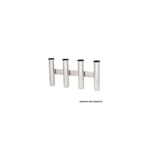 Osculati - Stainless Steel Rod Holder for 4 Rods - 41.167.81 product image