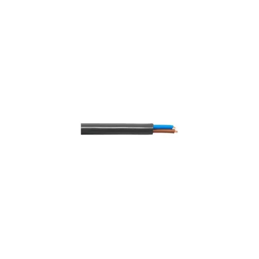 Flexible Black Shielded Electrical Cable 2x2.5mm - 64034 product image