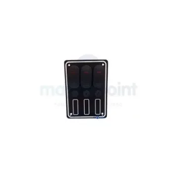 12V Toggle Switch Panel with Fuse Holder - GS11194 product image