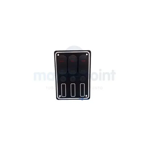 12V Toggle Switch Panel with Fuse Holder - GS11194 product image