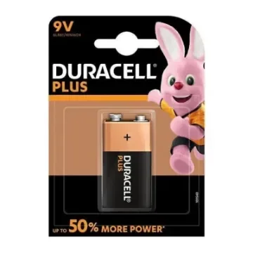 Duracell 9V M3 Plus Long-Lasting Battery - 030205 product image