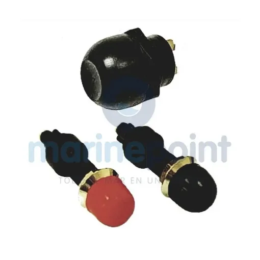 Red Push Button, 30 A - 014848R product image