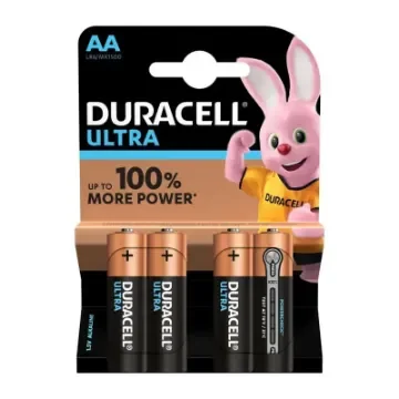 Duracell - Ultra AA LR6 Batteries Pack of 4 - 030201 product image